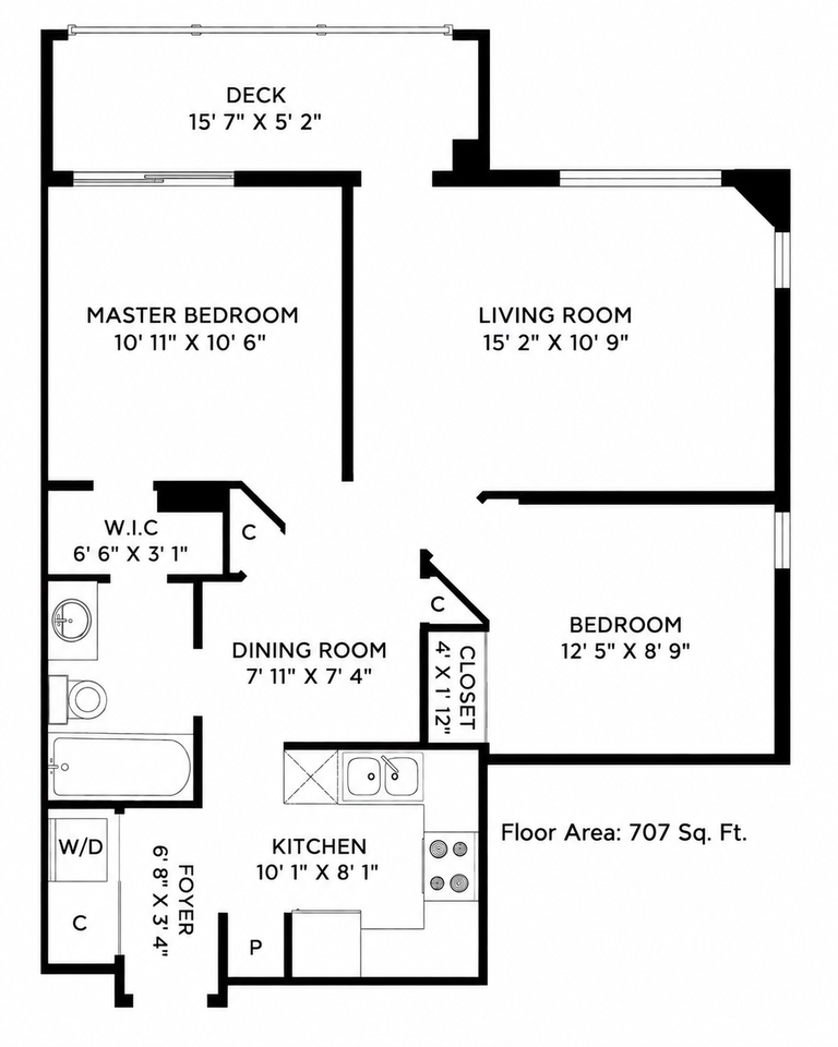 680 Clarkson Street #807 - Photo 2 of 27