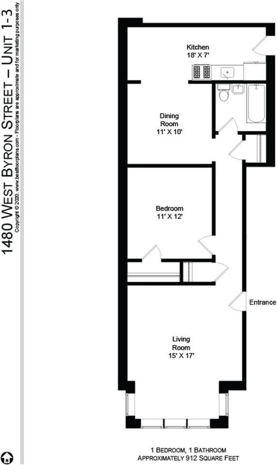 1480 W Byron St #1 - Photo 5 of 11
