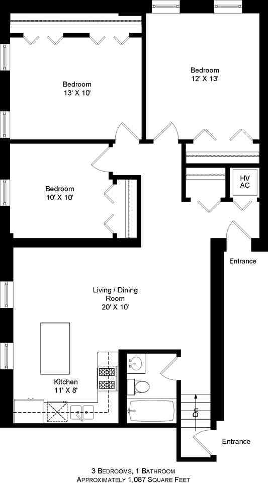 1044 W 18th St #3R - Photo 5 of 5
