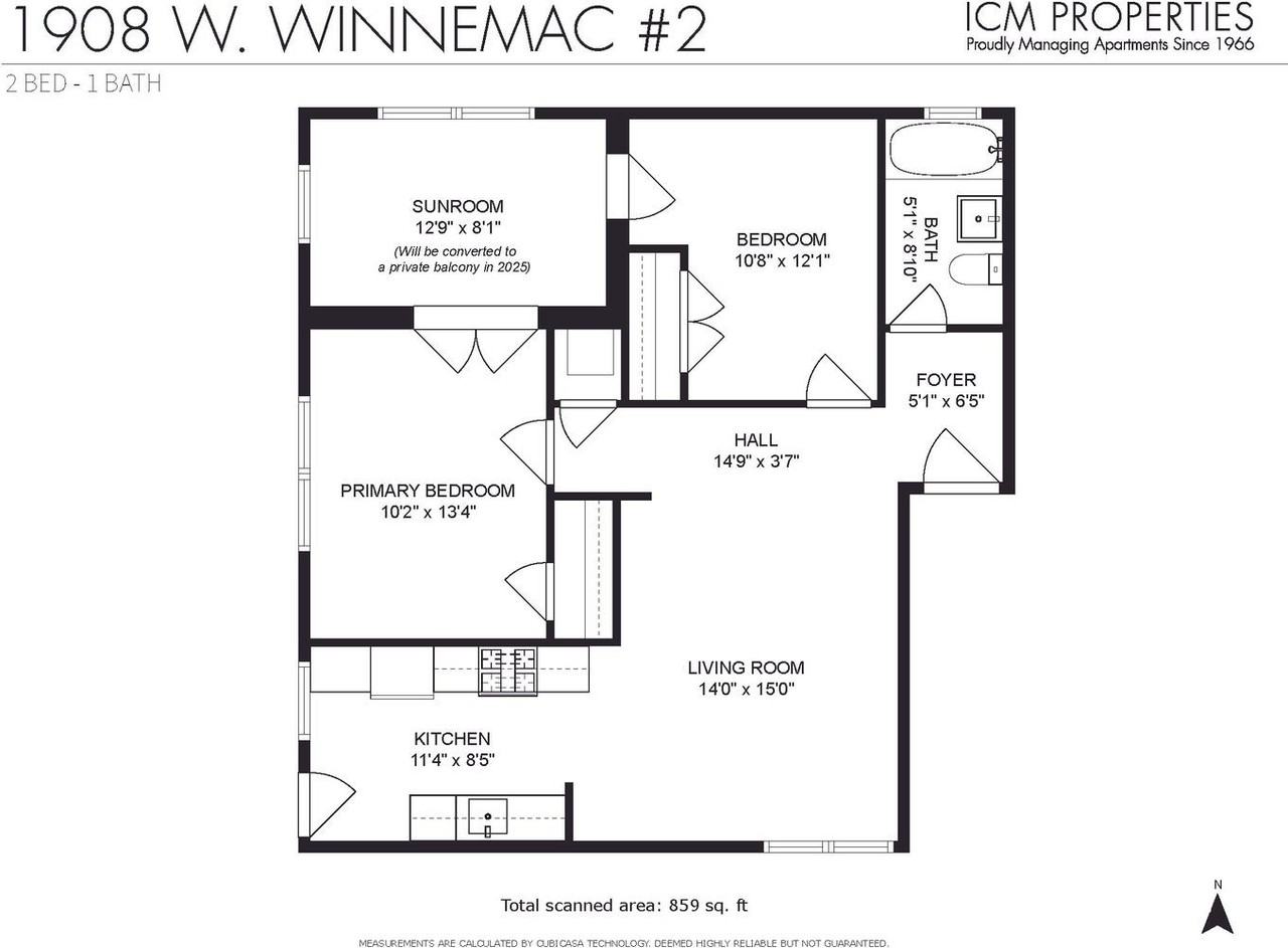 1908 W Winnemac Ave #2 - Photo 6 of 8