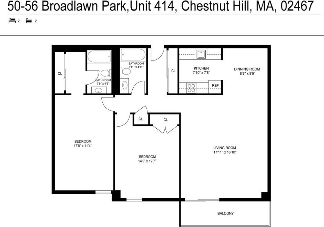 50-56 Broadlawn Park #414 - Photo 4 of 17