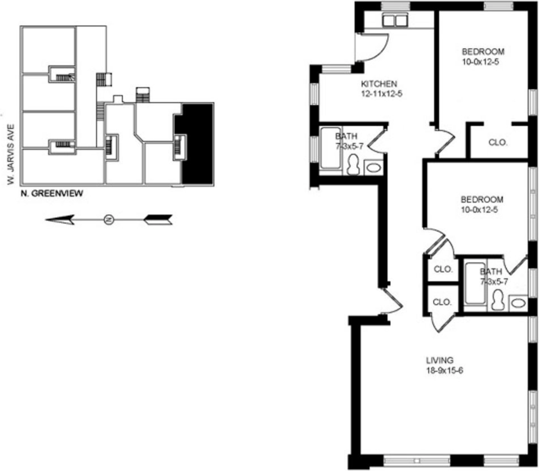 7363 N Greenview Ave #3S