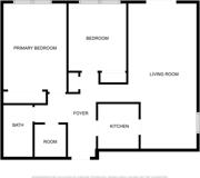 1 BEDROOM/1 BATHROOM, $1,250.00 /month, heat, trash and water included - Photo 1 of 1