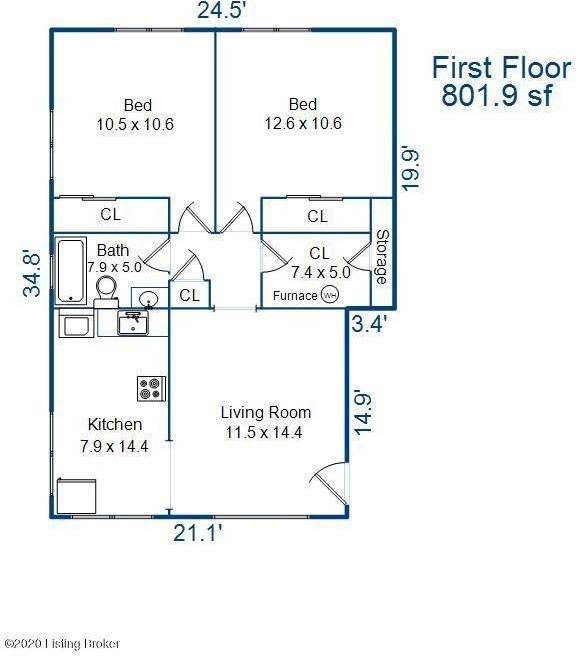 400 N Clark Blvd #1 - Photo 2 of 10
