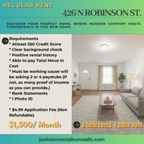 426 N Robinson St #1 - Photo 1 of 1