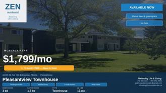 3 Bedroom 1.5 Bathroom Townhouse in Pleasantview - Photo 1 of 1