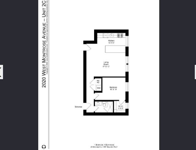 2022 W Montrose Ave #4C - Photo 4 of 10