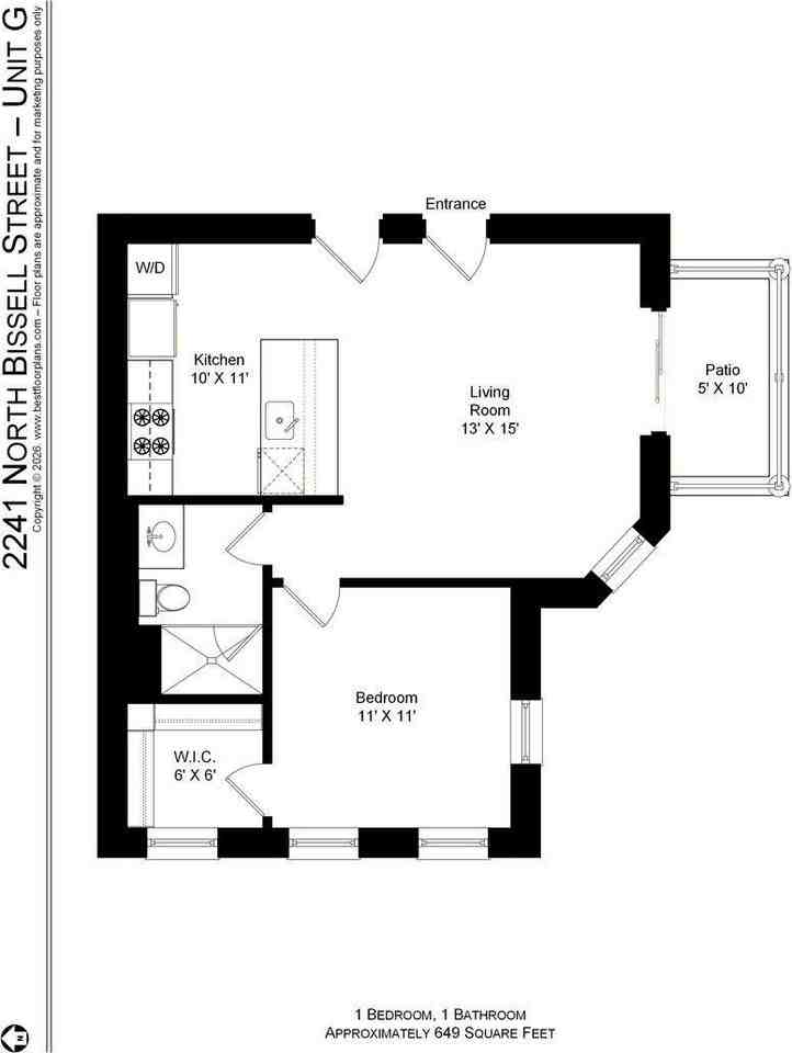2241 N Bissell St #GDN - Photo 5 of 7