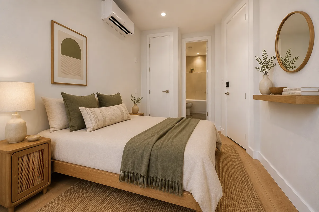Private Bedroom in 4 Bedroom/4 Bathroom Home - Photo 6 of 8