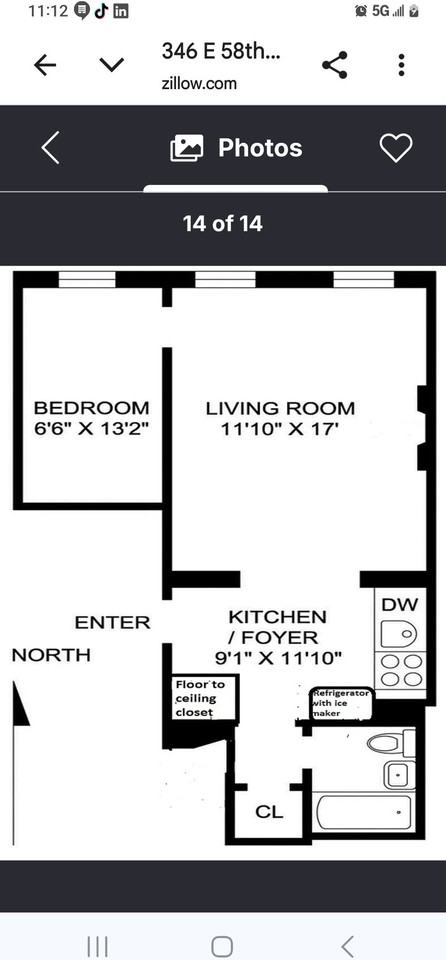 344 E 58th St #2A - Photo 5 of 5