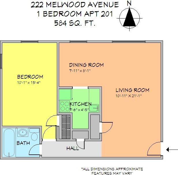222 MELWOOD AVENUEAPT G-2 #G2 - Photo 3 of 5