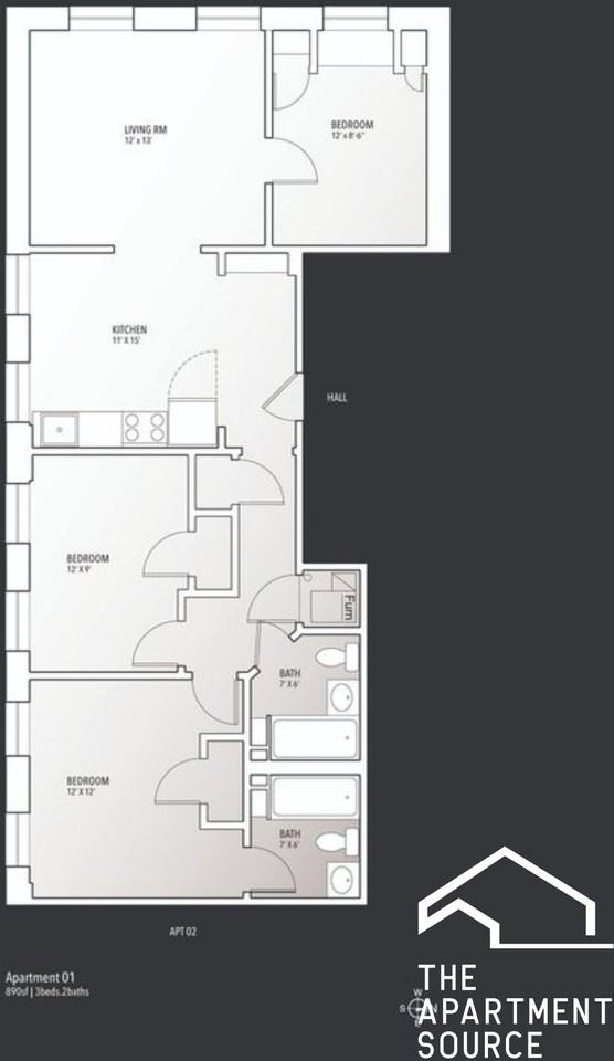1659 S Throop St #2W - Photo 7 of 12