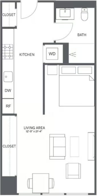 240 N Aberdeen St #905 - Photo 6 of 9