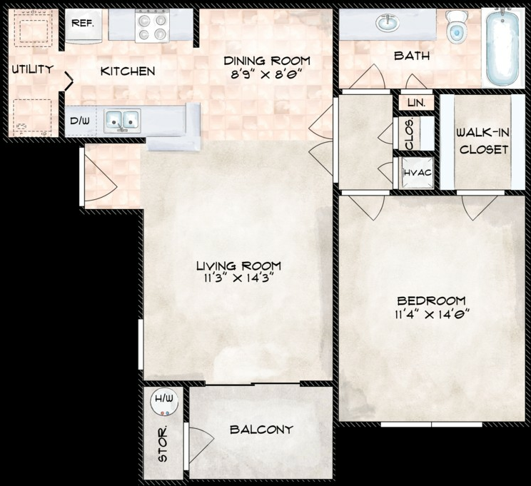 Riverwalk Apartments - Photo 4 of 22