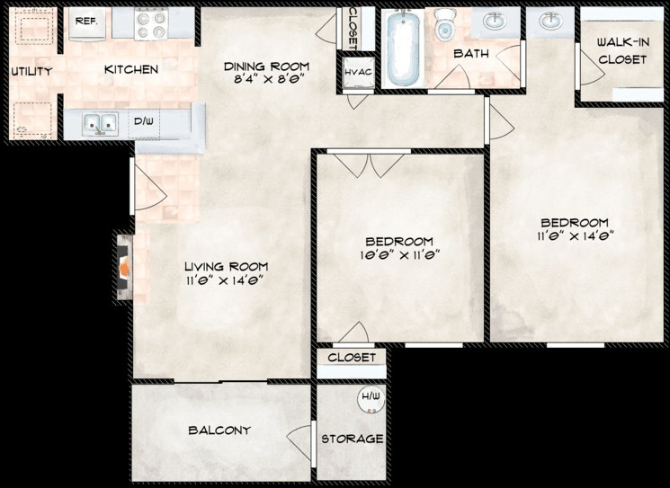 Riverwalk Apartments - Photo 6 of 22