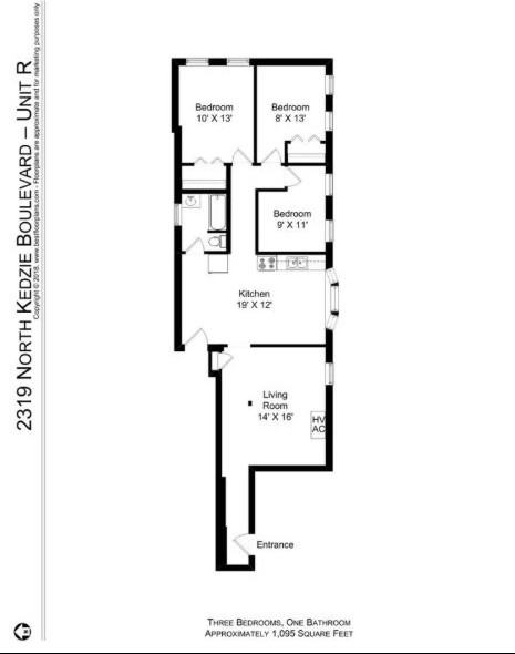 2321 N Kedzie Blvd #2R - Photo 3 of 10