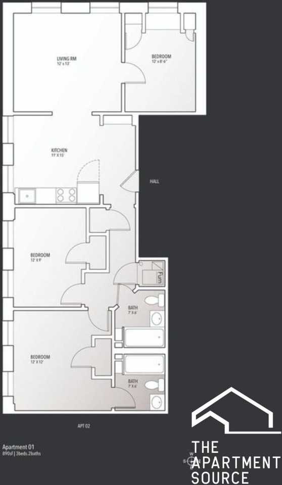 1659 S Throop St #2W - Photo 7 of 12