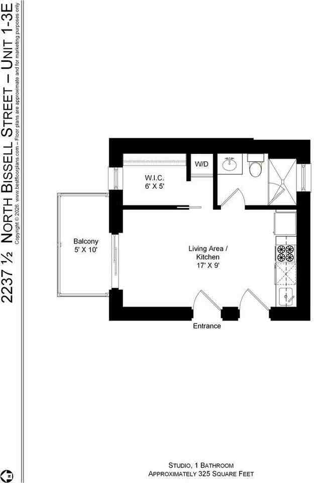N Bissell St #1E - Photo 5 of 8