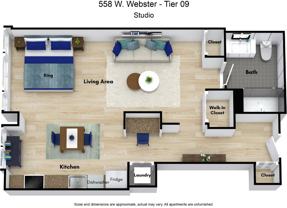 558 W Webster Ave #209 - Photo 1 of 1