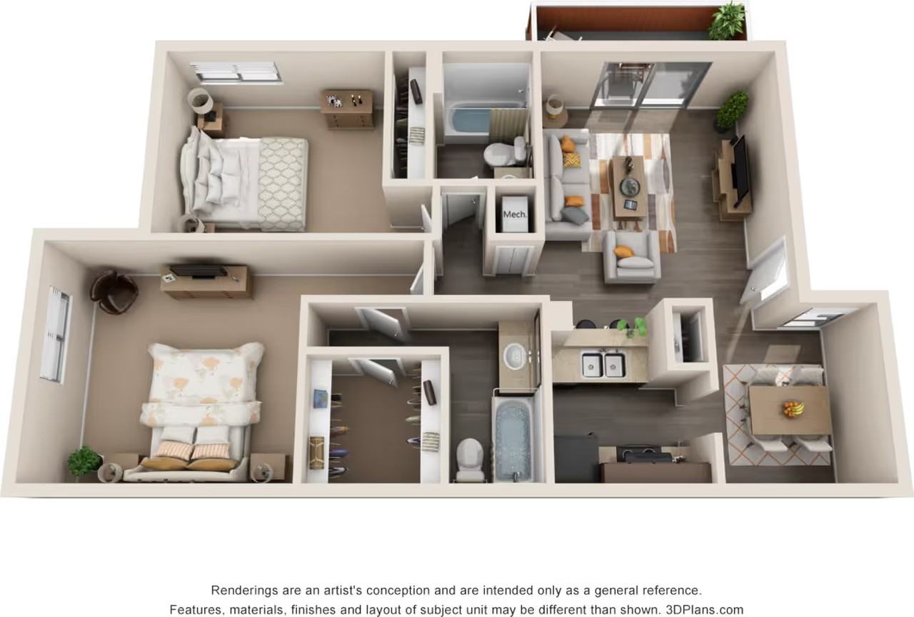 Torino Villas Apartments - Photo 7 of 16