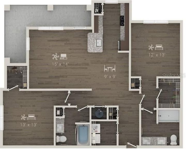 1420 Lakefront Dr #1208 - Photo 2 of 45