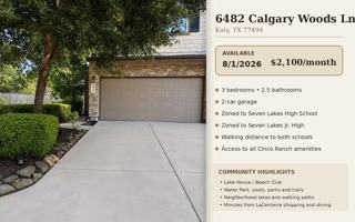 featured image of 6482 Calgary Woods Ln