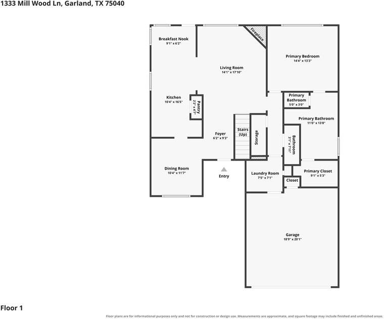 1333 Mill Wood Ln - Photo 2 of 17
