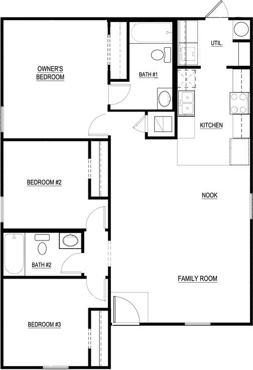 1201 N Van Buren St - Photo 3 of 4