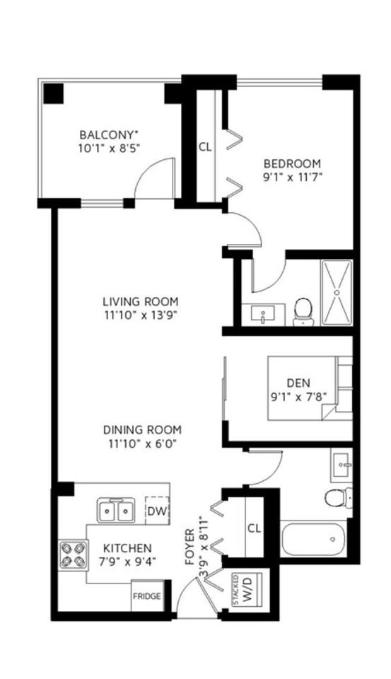 555 Foster Avenue #413 - Photo 2 of 13