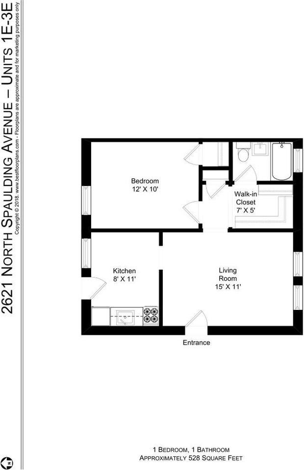2621 N Spaulding Ave #3E - Photo 7 of 8