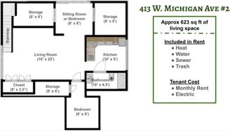 413 W Michigan Ave #5 - Photo 1 of 1