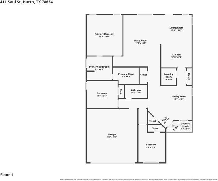 411 Saul St - Photo 2 of 16