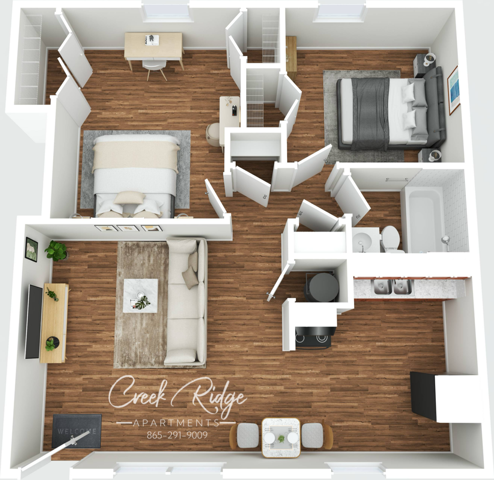 Creek Ridge Apartments - Photo 2 of 8