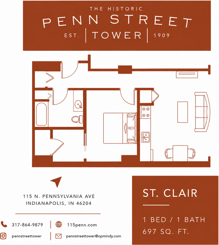 Penn Street Tower Apartments - Photo 5 of 5