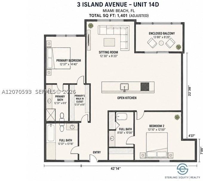 3 Island Ave #14D - Photo 5 of 25