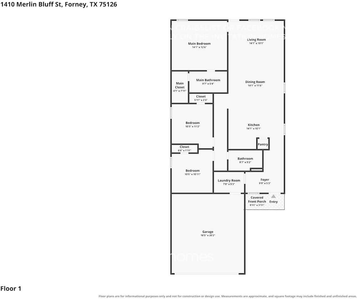 1410 Merlin Bluff St - Photo 2 of 17