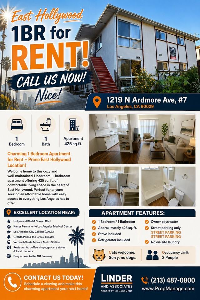 1219 N Ardmore Ave #7
