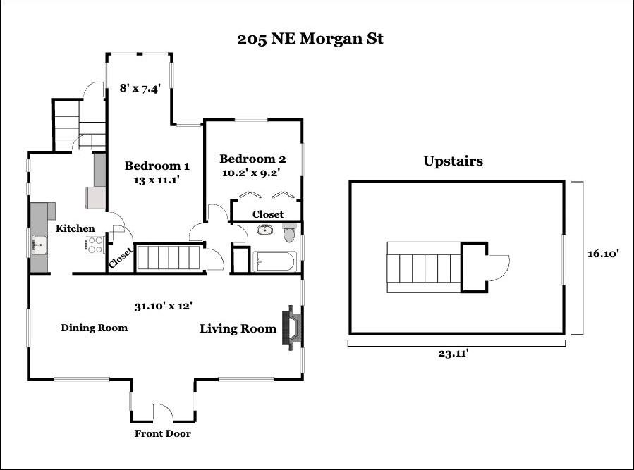205 Ne Morgan St #1 - Photo 3 of 42