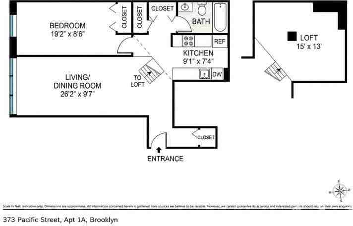 373 Pacific St #1A - Photo 4 of 7