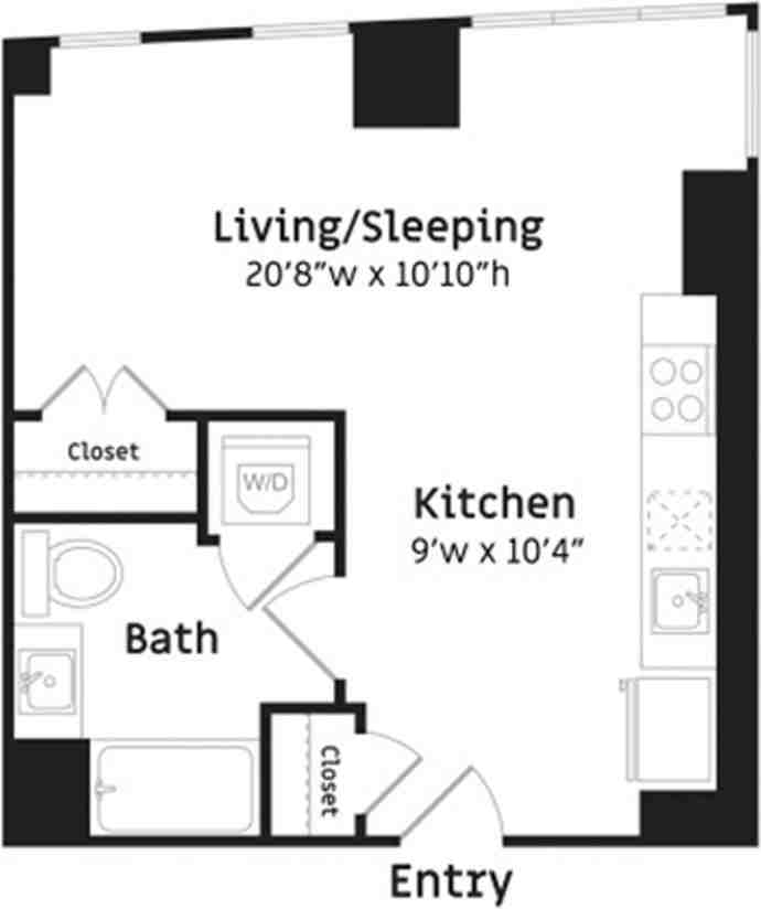 104 S Huntington Ave #910