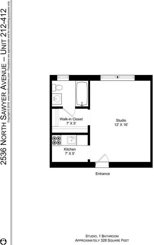 2536 N Sawyer Ave #412 - Photo 7 of 14