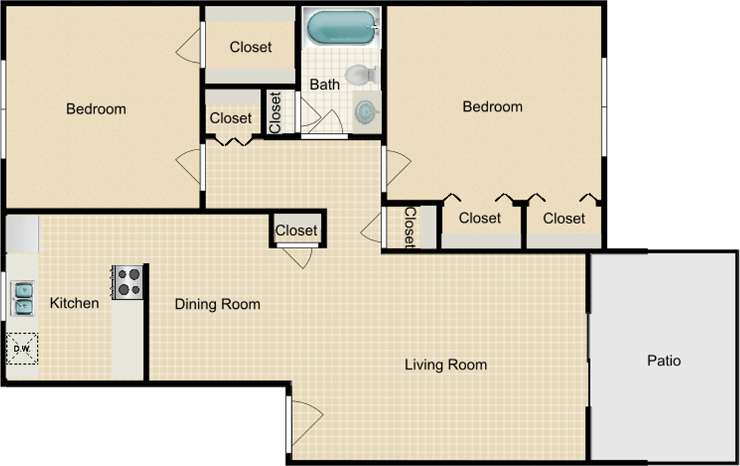 Port Arthur Park Apartments - Photo 4 of 4
