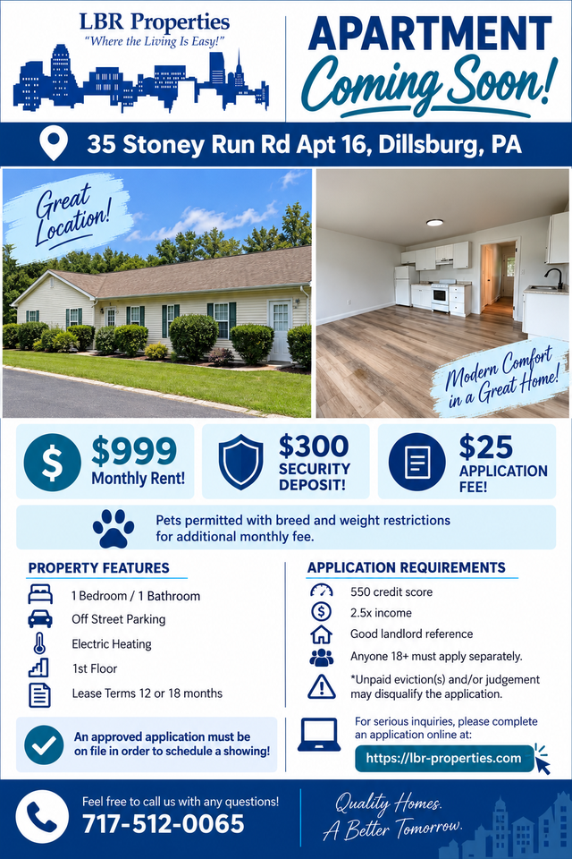 35 Stoney Run Rd #16