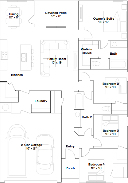 5421 Daxton Dr - Photo 3 of 4