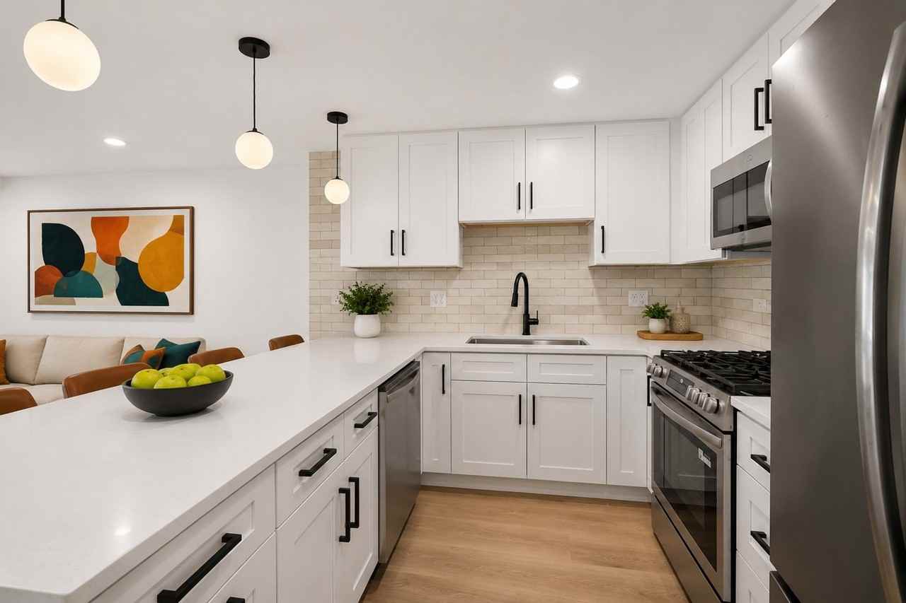 Bright Logan Square 2BR/2BA | Chef's Kitchen, In - Photo 3 of 12