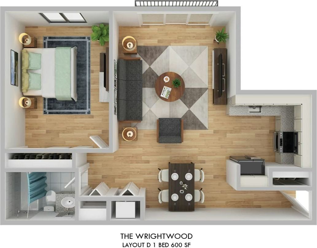 512 West Wrightwood Avenue, Unit 2D - Photo 7 of 8
