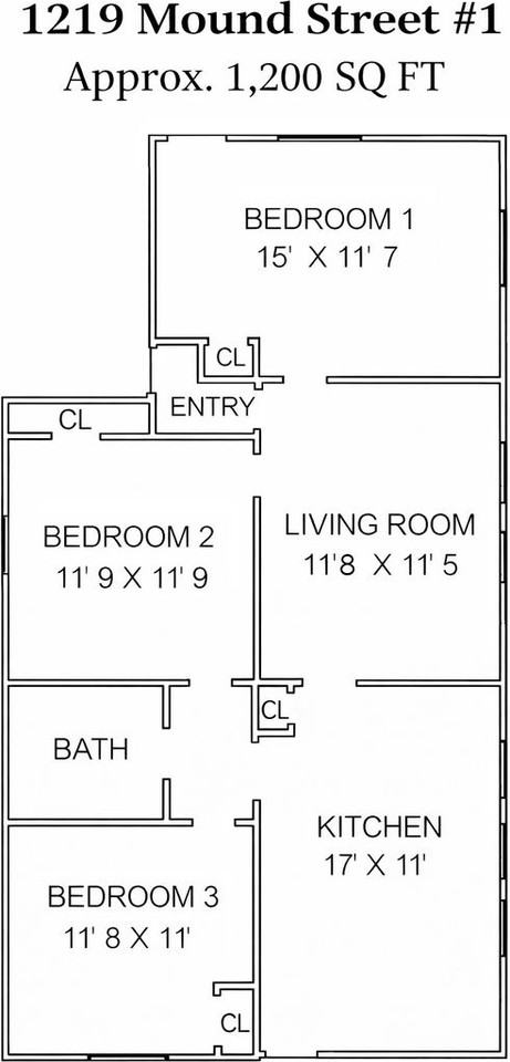 1219 Mound St #1 - Photo 2 of 36