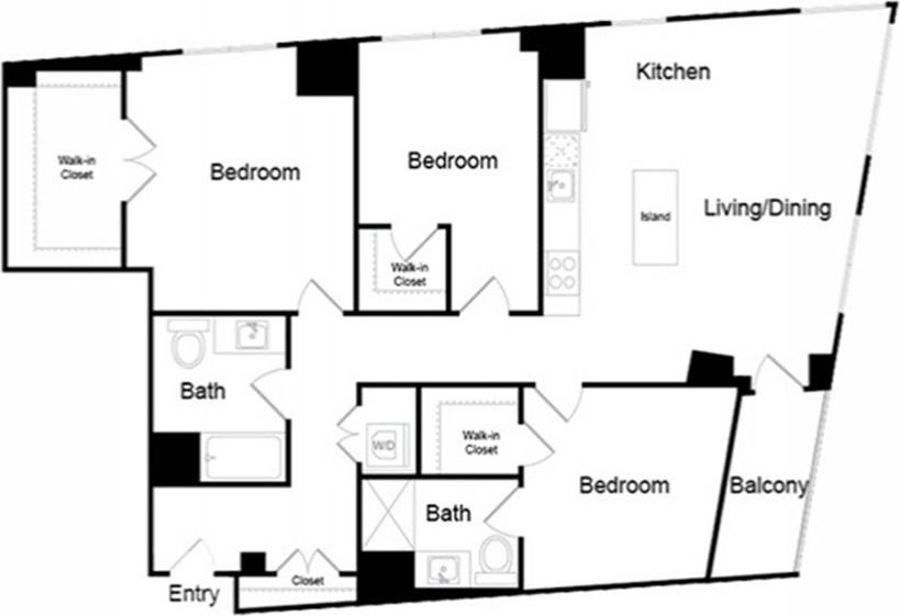 104 S Huntington Ave #413