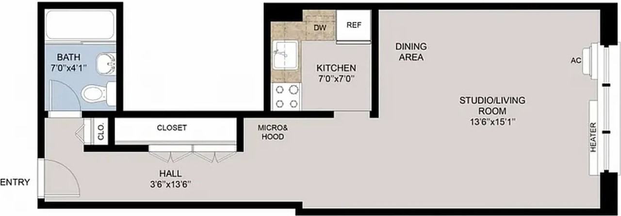 150 E 18th St #10O - Photo 7 of 8