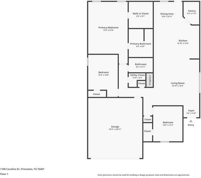 1100 Caroline Dr - Photo 2 of 16